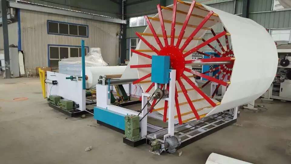 安徽朱總全自動網籠方塊紙機發貨